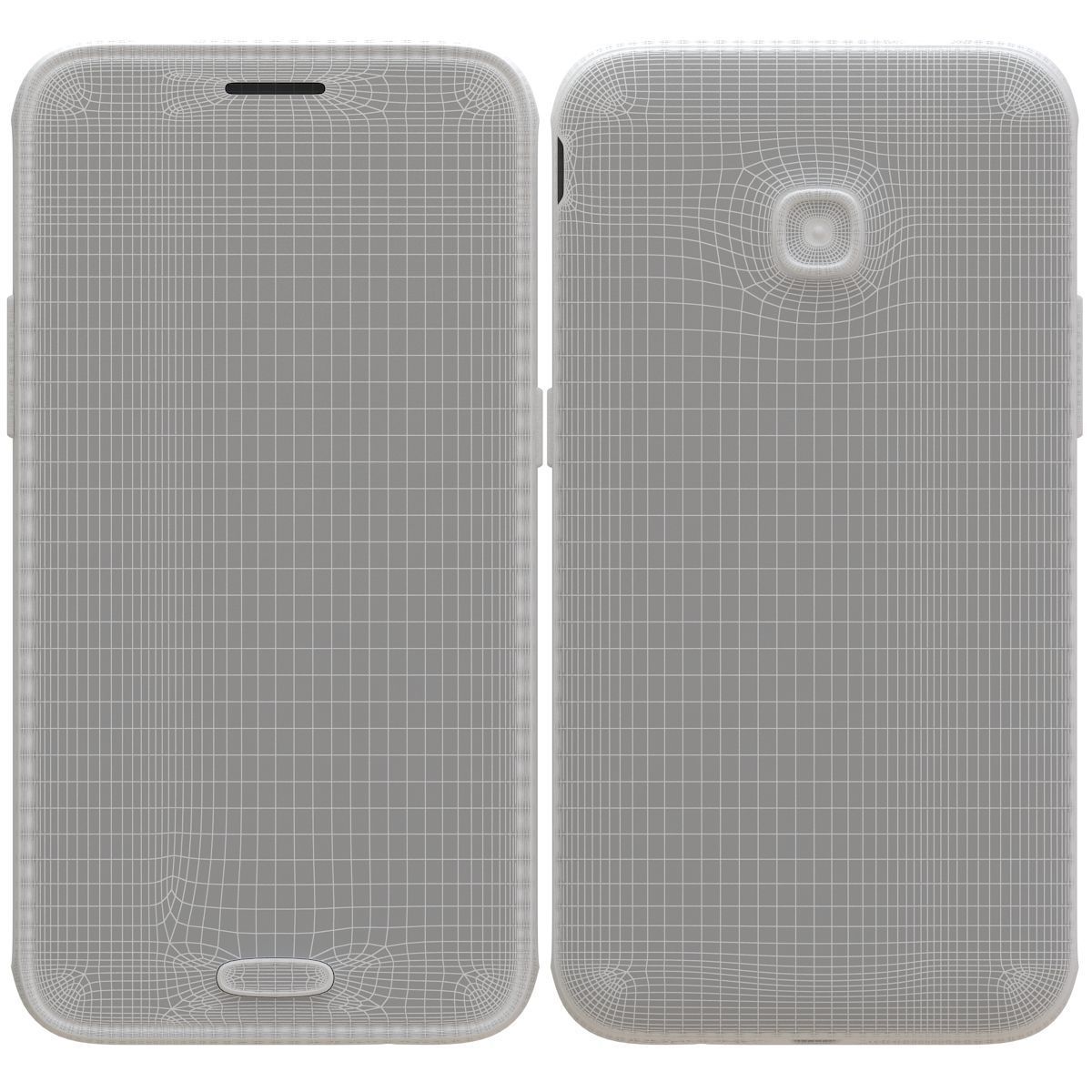 Samsung Galaxy J1 2016 all color 3D model_40