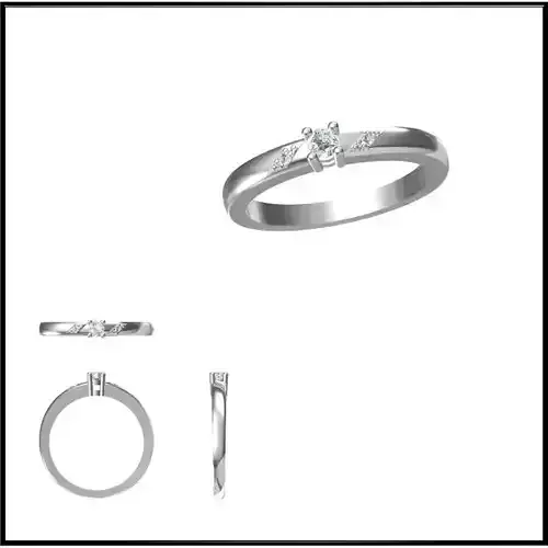 JCD Format Unique solitaire rings for sale  jewelry files