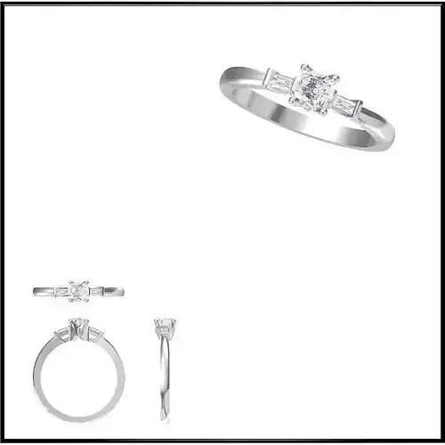 JCD Format Unique solitaire rings cad solitaire ring