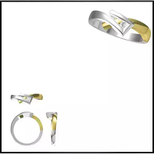 JCD Format Unique solitaire rings cad jewellery design course