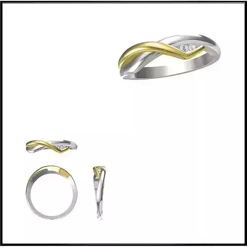 JDC Unique solitaire rings cad cam jewelry