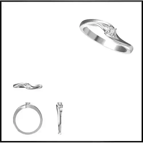 JDC Minimalist solitaire rings jewelers file set