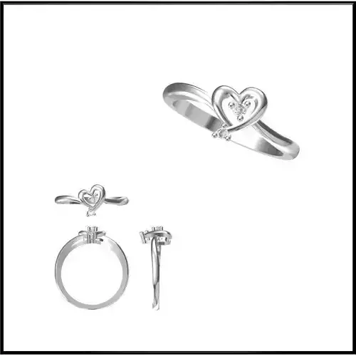 JCD Format Minimalist solitaire rings  jewellery design course