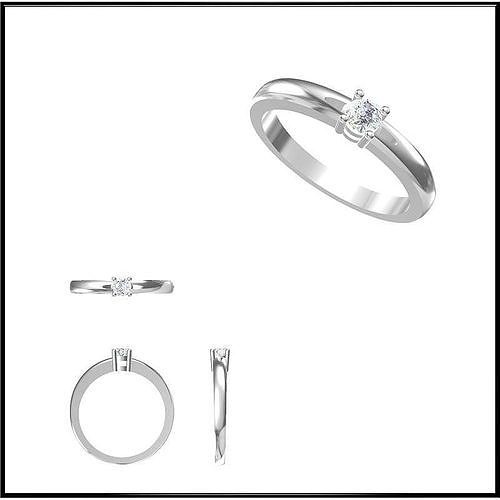 JCD Format Mens solitaire rings for sale  jewelry files 3D print model
