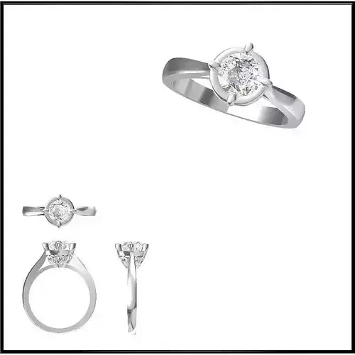 JCD Format Mens solitaire rings  jewelry files for sale