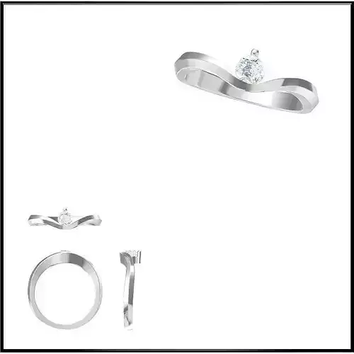 JCD Format Mens solitaire rings  jewelry