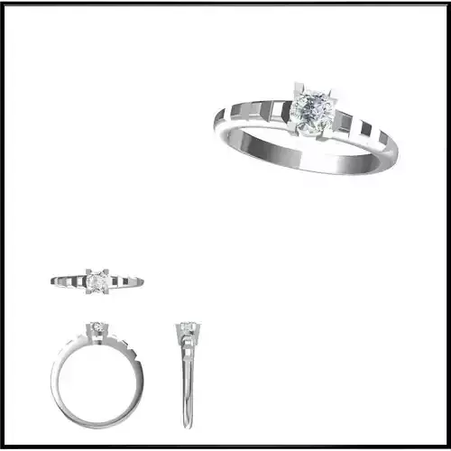 JCD Format Mens solitaire rings  files jewelry