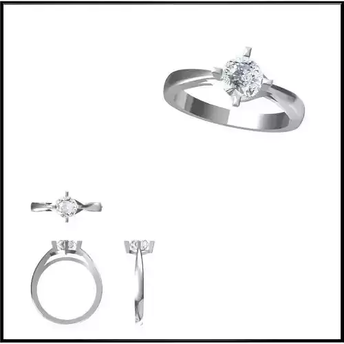 JCD Format Mens solitaire rings  cad jewelry design