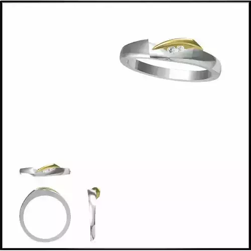 JCD Format  Diamond solitaire rings jewellery cad design