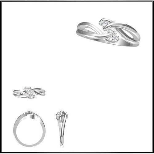 JCD Format  Diamond solitaire rings for sale jewelry files 3D print model
