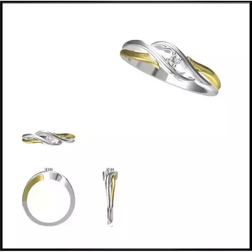 JCD Format  Diamond solitaire rings autodesk jewelry design