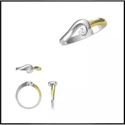 JCD Format  Diamond solitaire rings  files jewelry