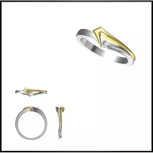 JCD Format  Cheap solitaire rings metal file for jewelry making