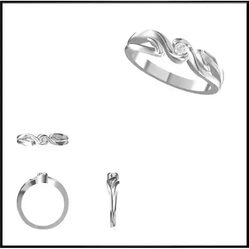JCD Format Cheap solitaire rings jewelcad