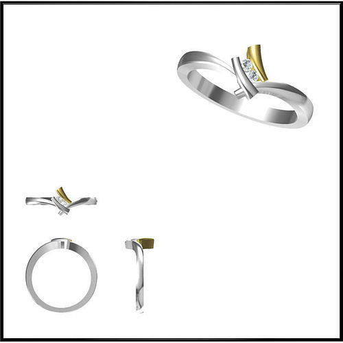 JCD Format  Cheap solitaire rings for sale  jewelry files 3D print model