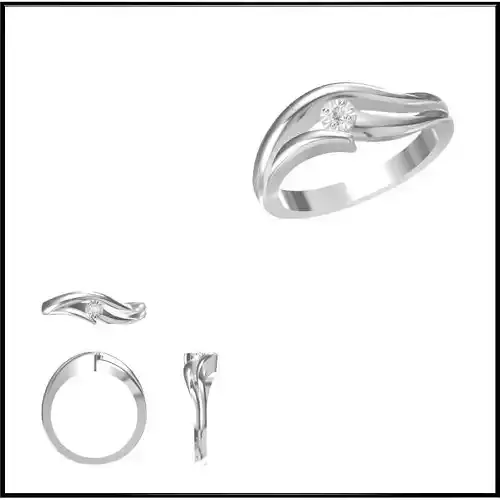JCD Format  Cheap solitaire rings autocad jewelry