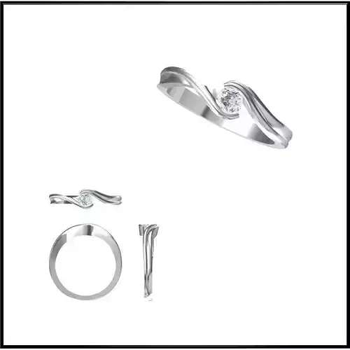 JCD Format Vintage style solitaire rings esign price