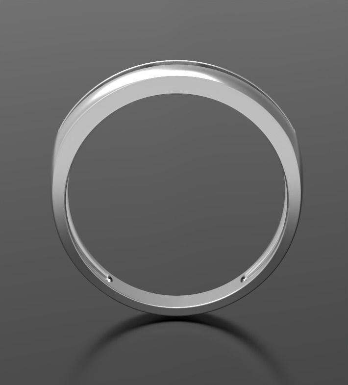 Shining ring 3D print model_2