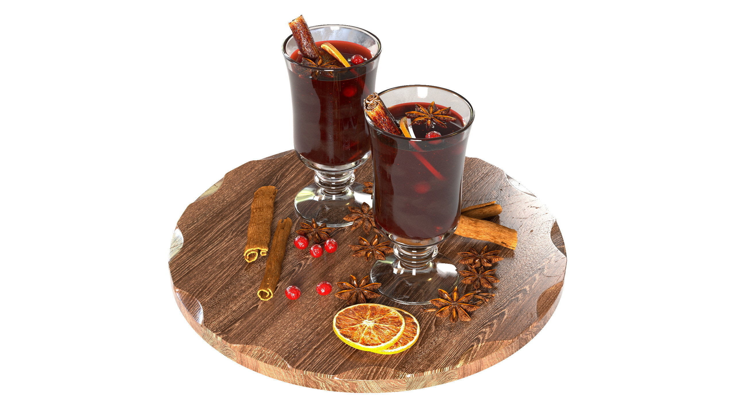Mulled wine cups 3D model_9