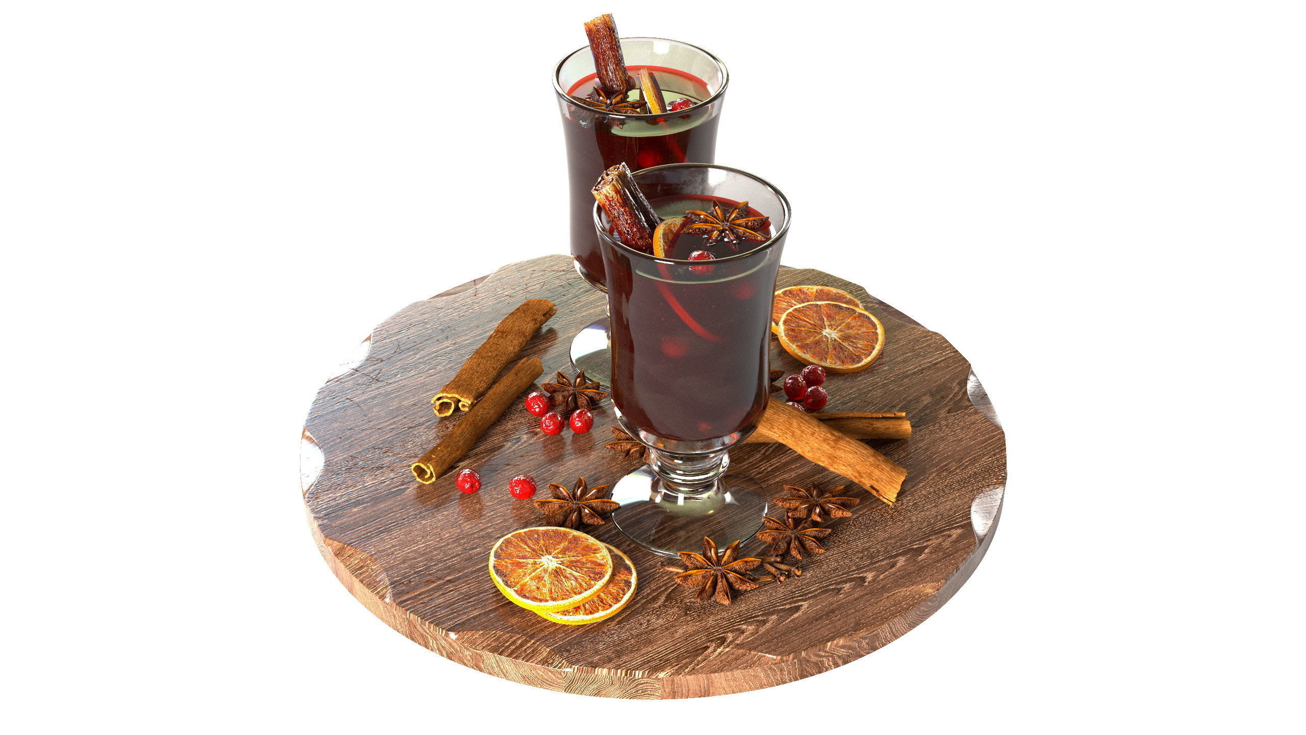Mulled wine cups 3D model_8