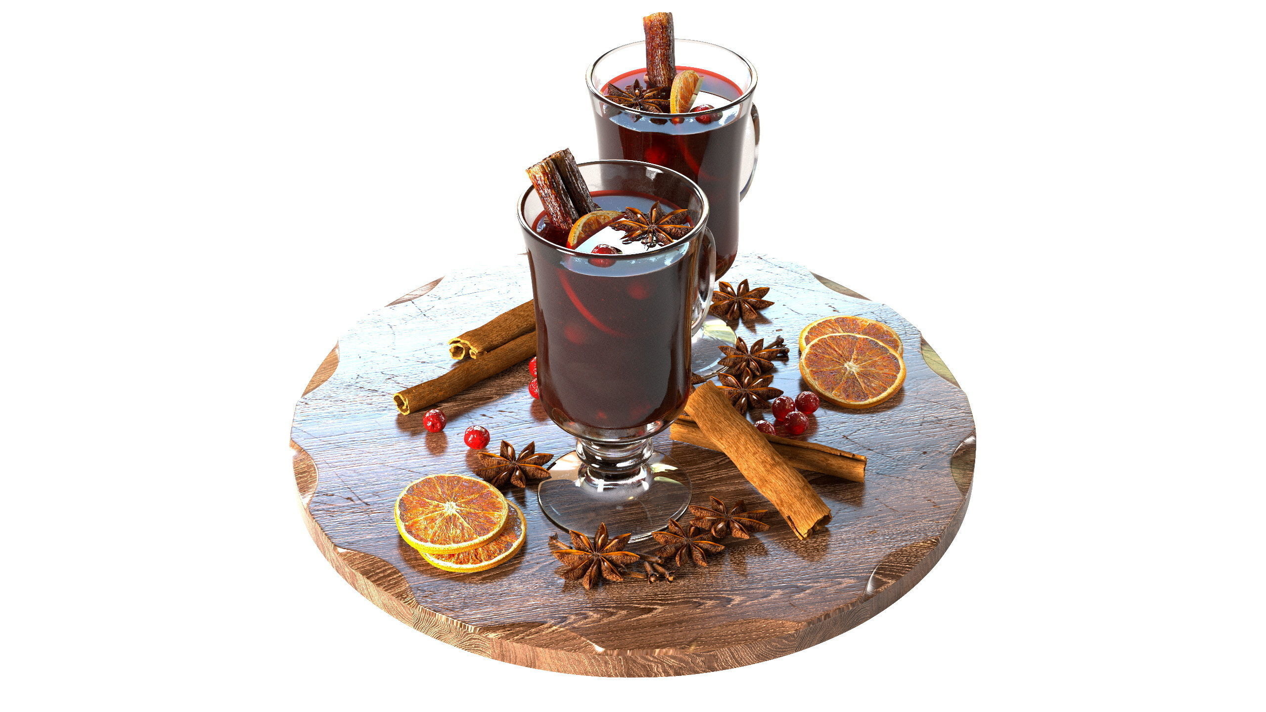 Mulled wine cups 3D model_7