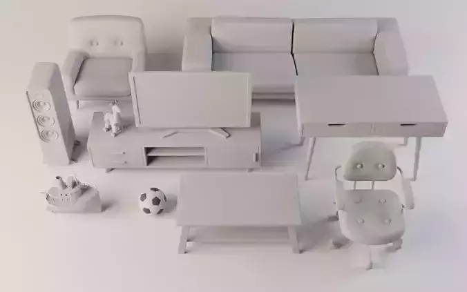 Stylized world assets