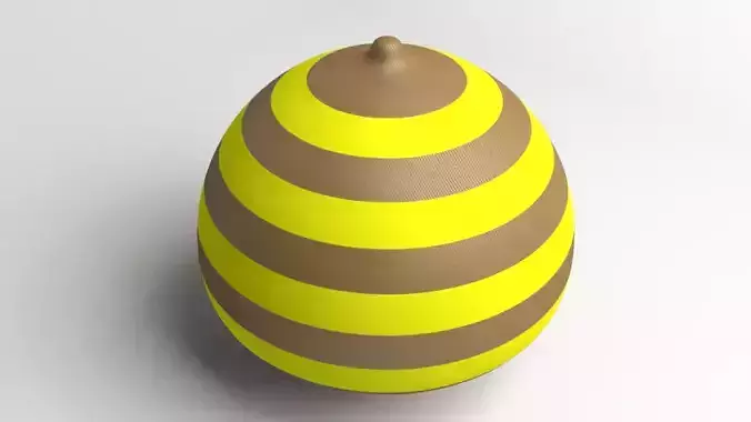 Spinning Top 5 3D model
