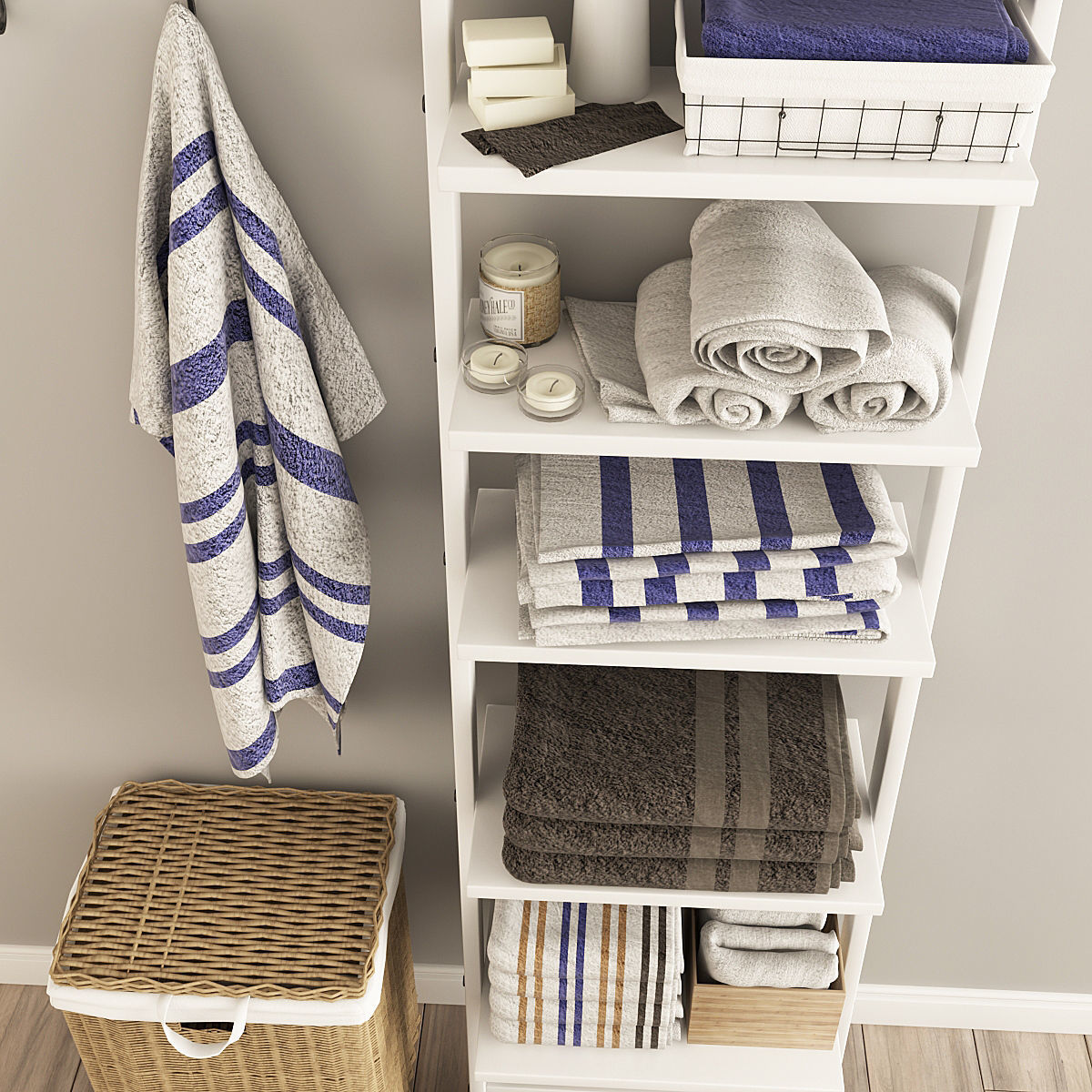 Decor for Bathrooms 2 3D model_13