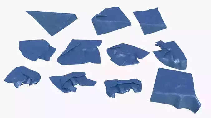 Tarp Assets 01 Low-poly 3D model
