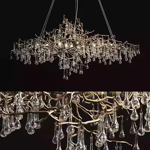 Chandelier serip bijout