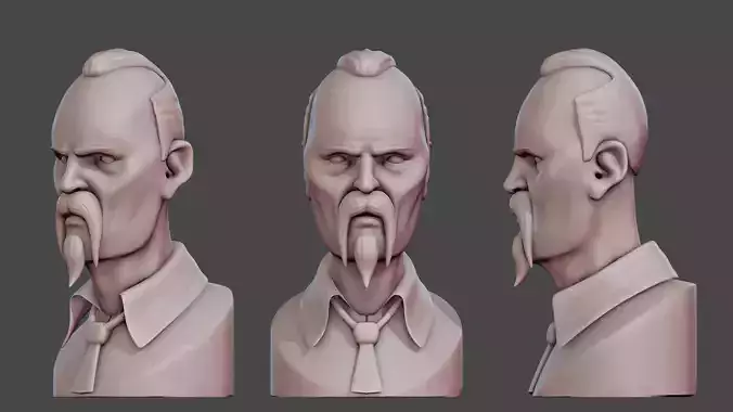 Stylized Angry for Print