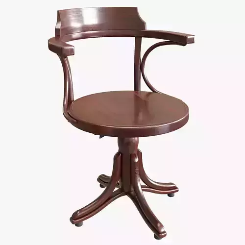 TON revolving armchair kontor 503  3D model