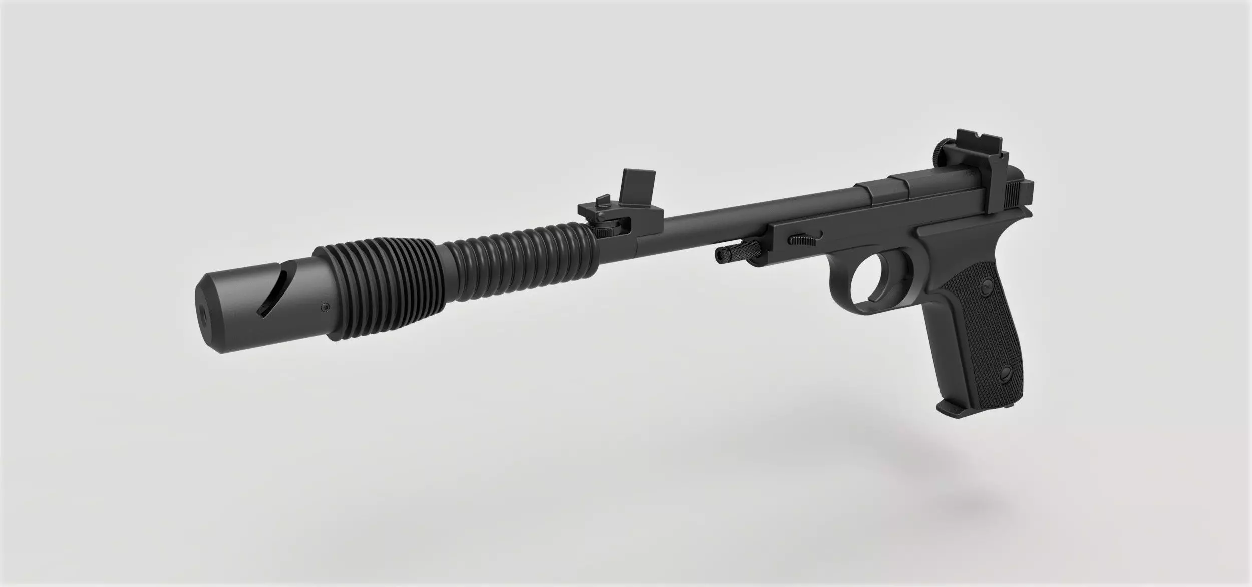 Princess Leia Blaster pistol Defender from Star Wars A New Hope 3D model