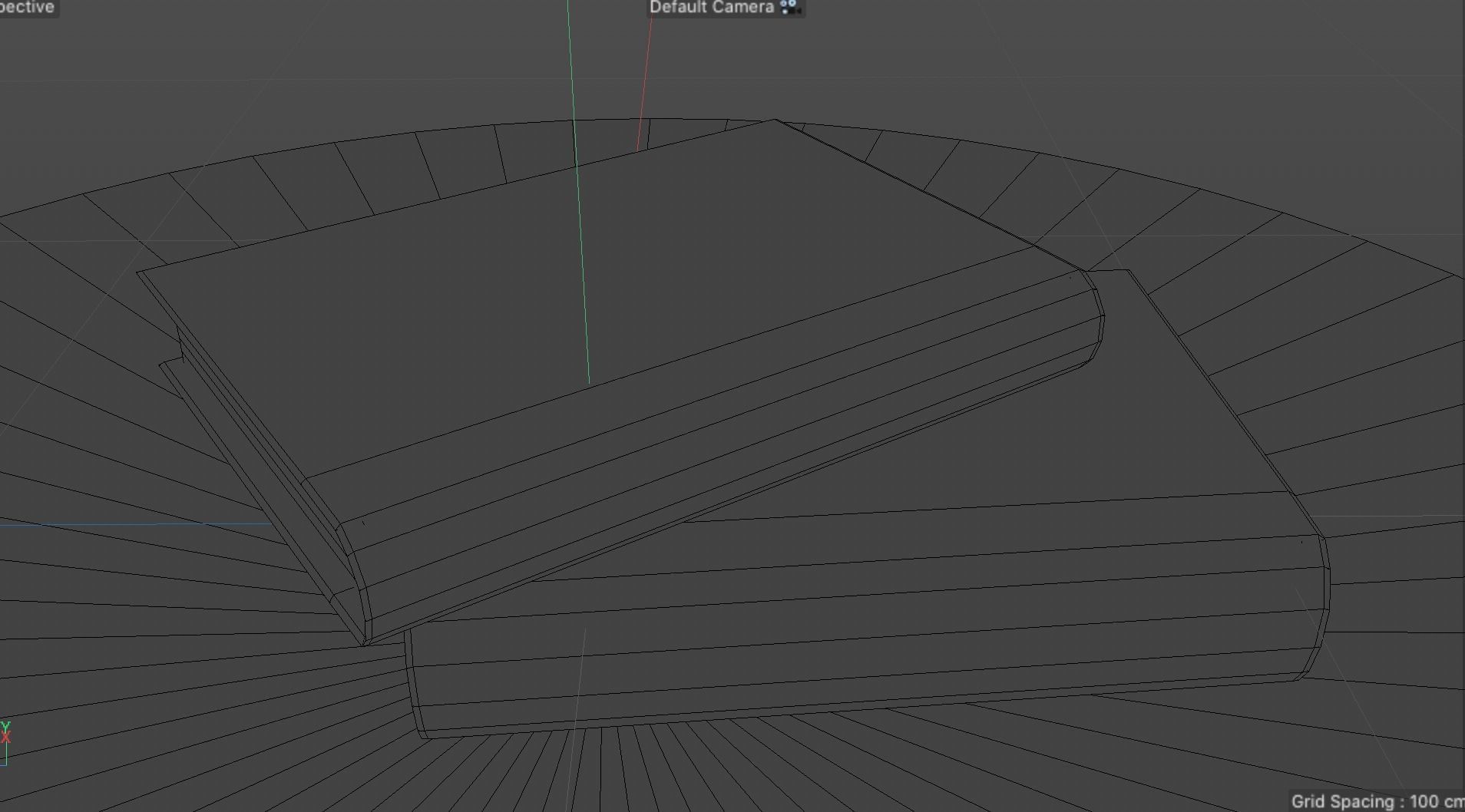 Old Grunge Books Low-poly 3D model_3
