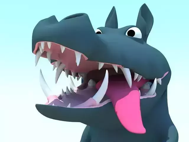 Cartoony Crocodile 