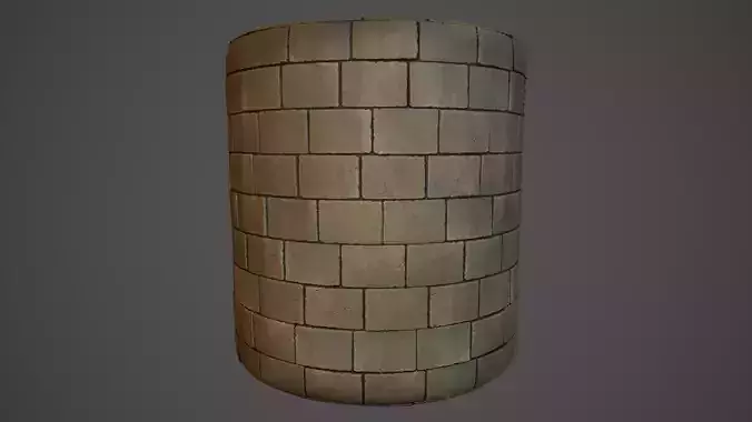 Stone wall material