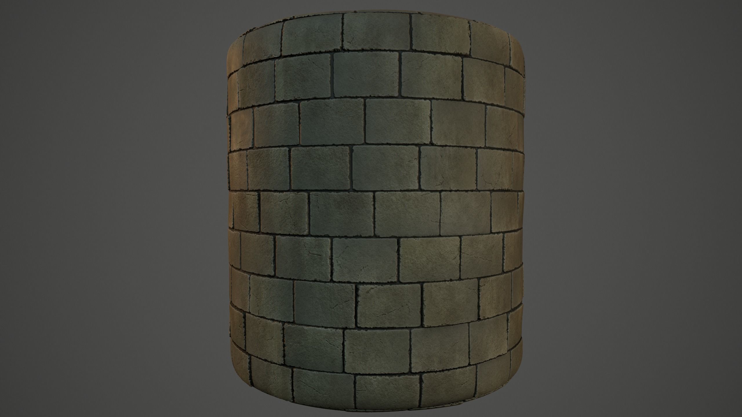 Stone wall material Texture_4