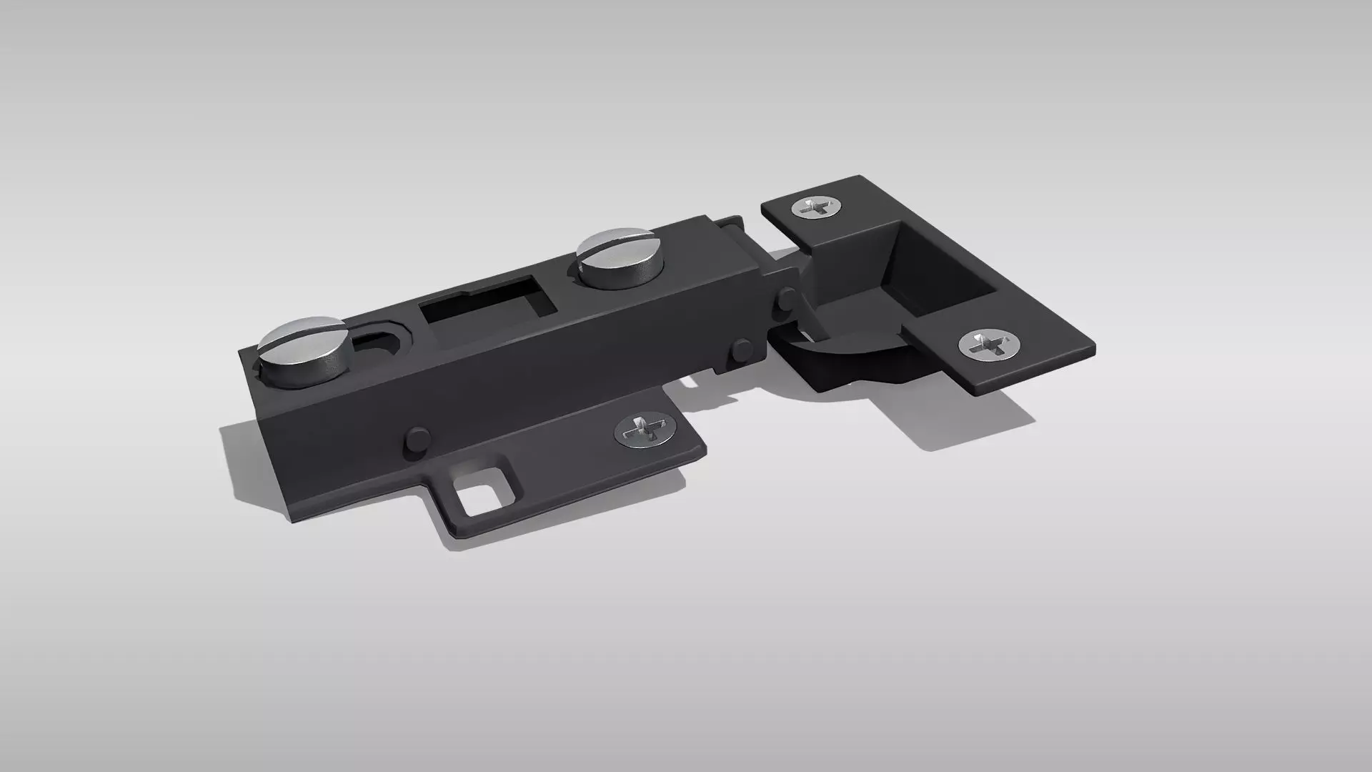 Cabinet Hinge 3D model_0