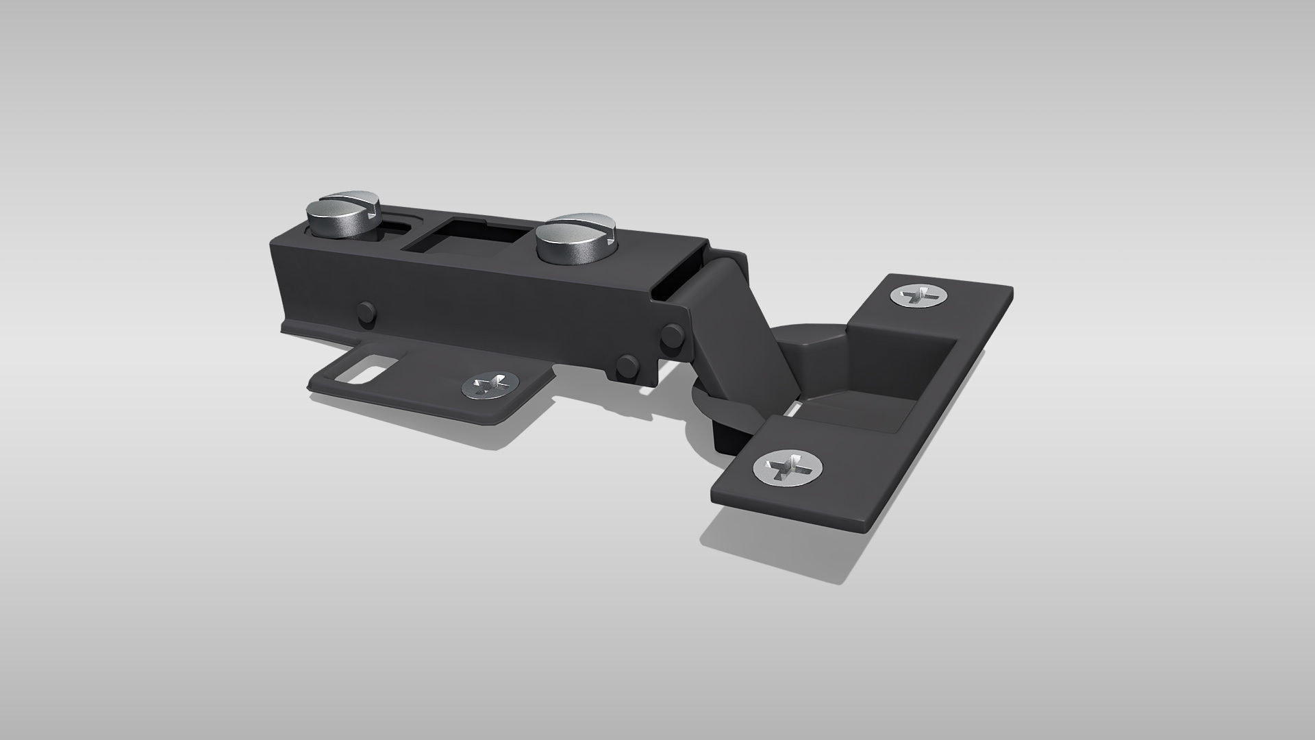 Cabinet Hinge 3D model_2