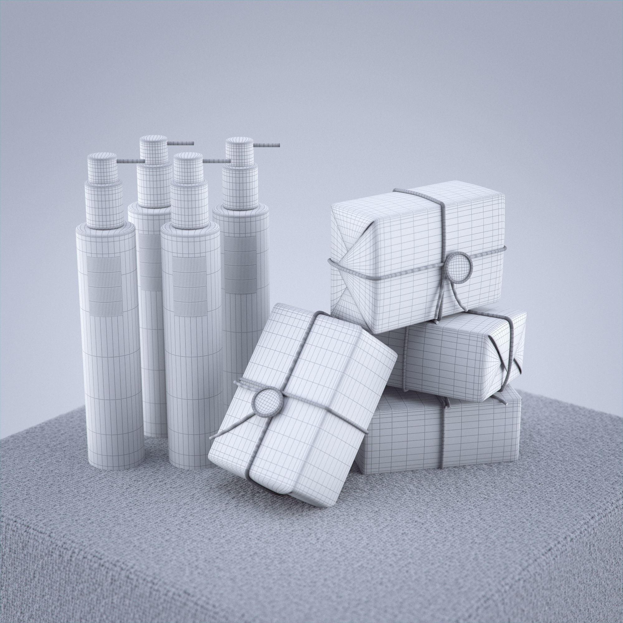 Decorative Luxury Soap and Bodywash Hudson Made Ecoya 3D model_4