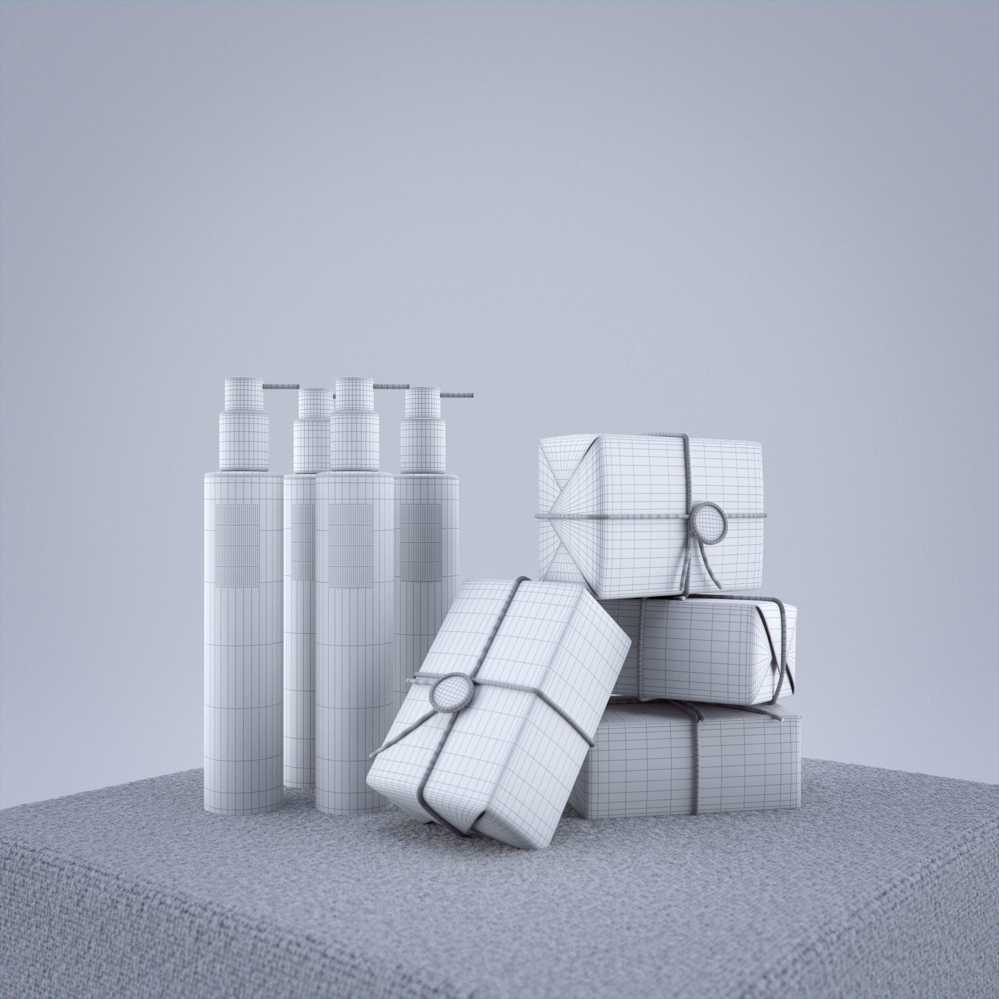 Decorative Luxury Soap and Bodywash Hudson Made Ecoya 3D model_5