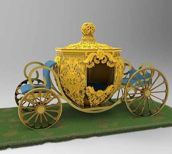 cinderella carriage  3D model