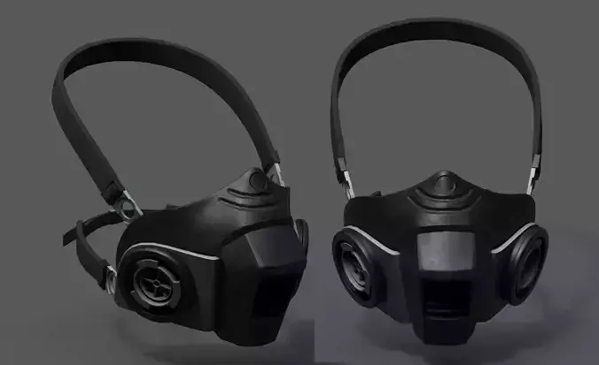 Gas mask helmet scifi fantasy Generic plastic military 