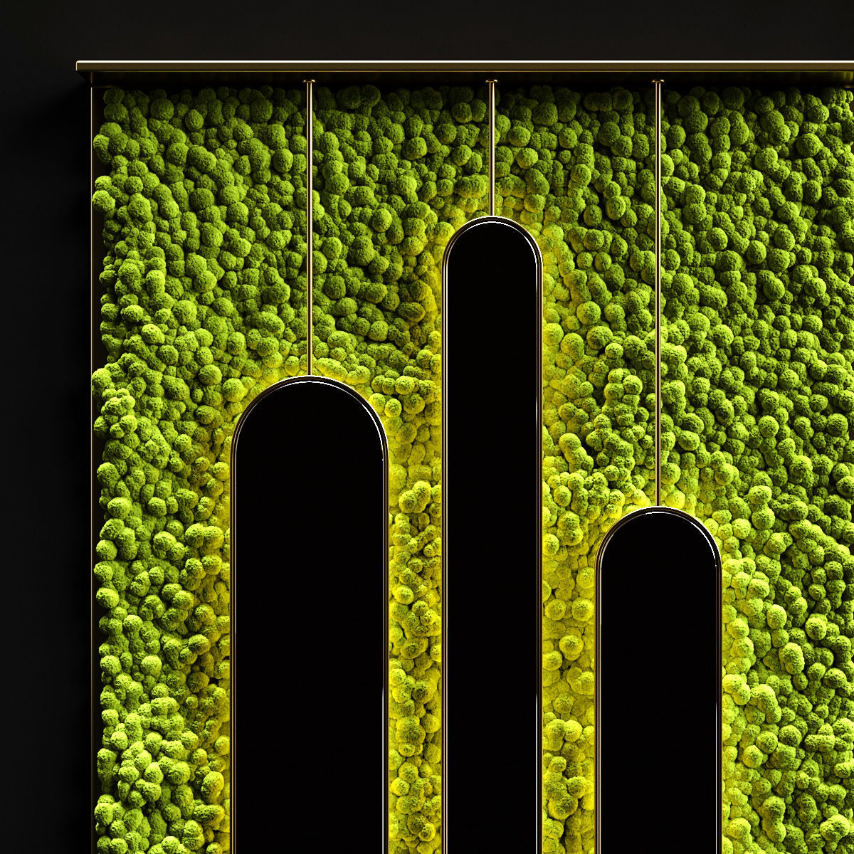 Stabilized moss and mirrors 3D model_1