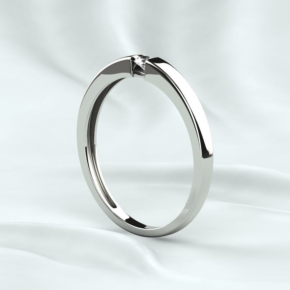 Wedding Fashion Ring 3D print model_16