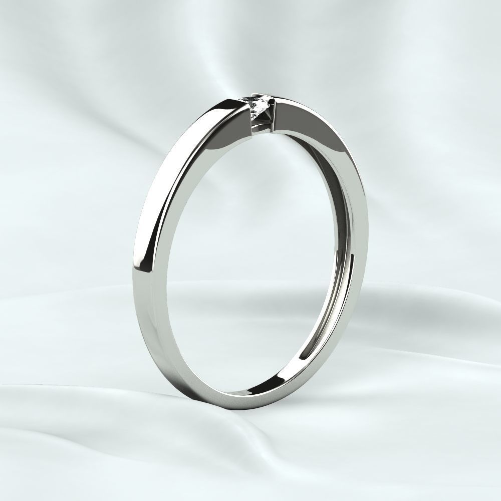 Wedding Fashion Ring 3D print model_14