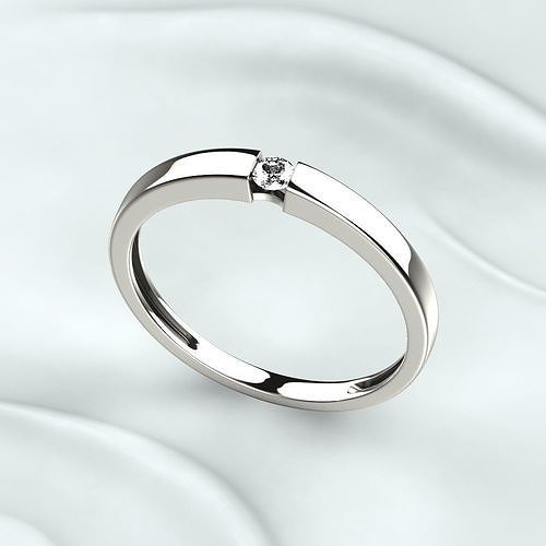 Wedding Fashion Ring 3D print model