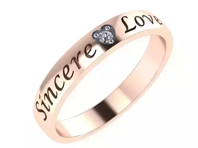 Ring of sincere love