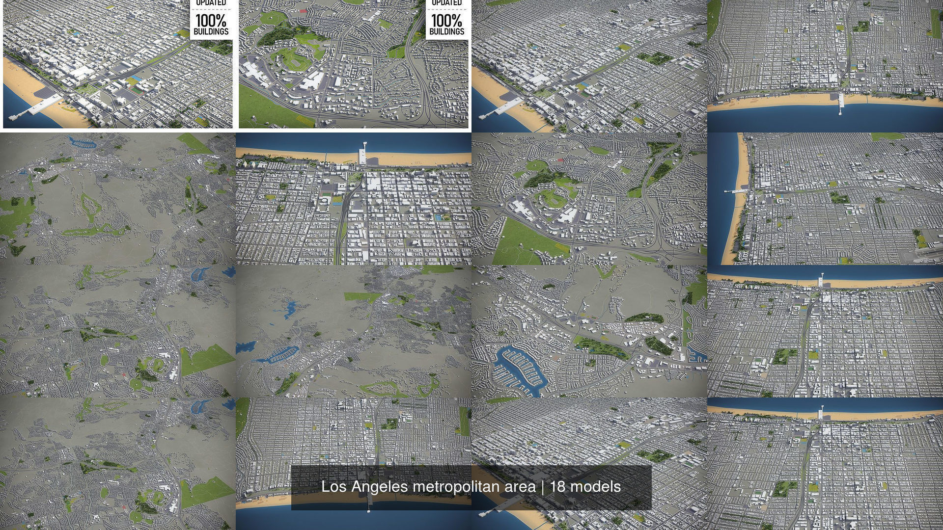 Los Angeles 3D Model Collection_4