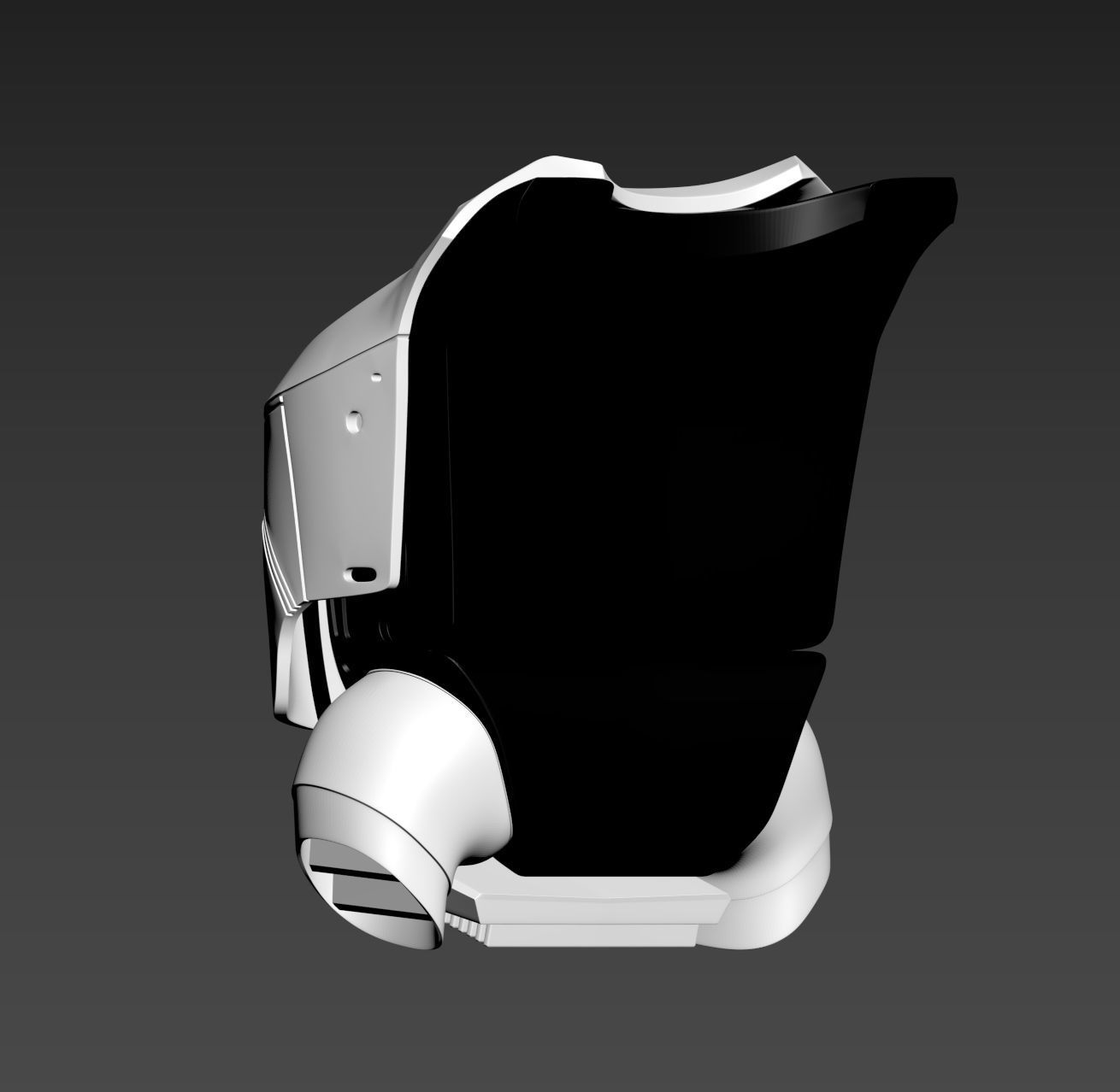 Star Wars The Rise of Skywalker Jet Trooper Full Armor 3D print model_33